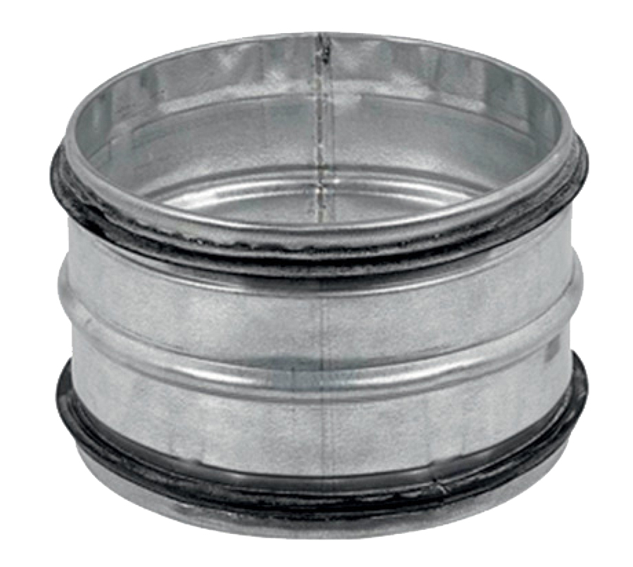 Raccord mâle ø315 mm galvanisé avec joints