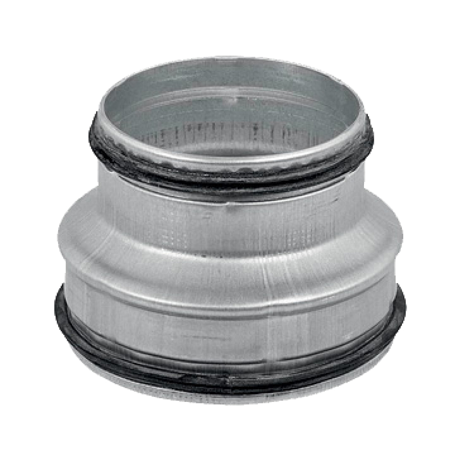 Réduction conique concentrique ø315/250 mm galvanisé avec joints