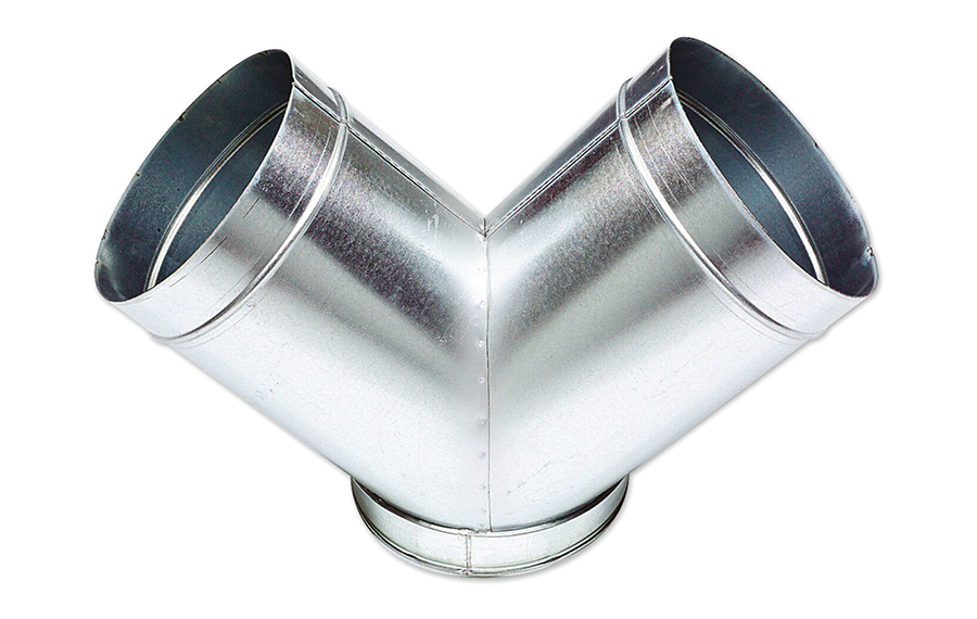 Culotte à 90° CU 250/2x250 mm