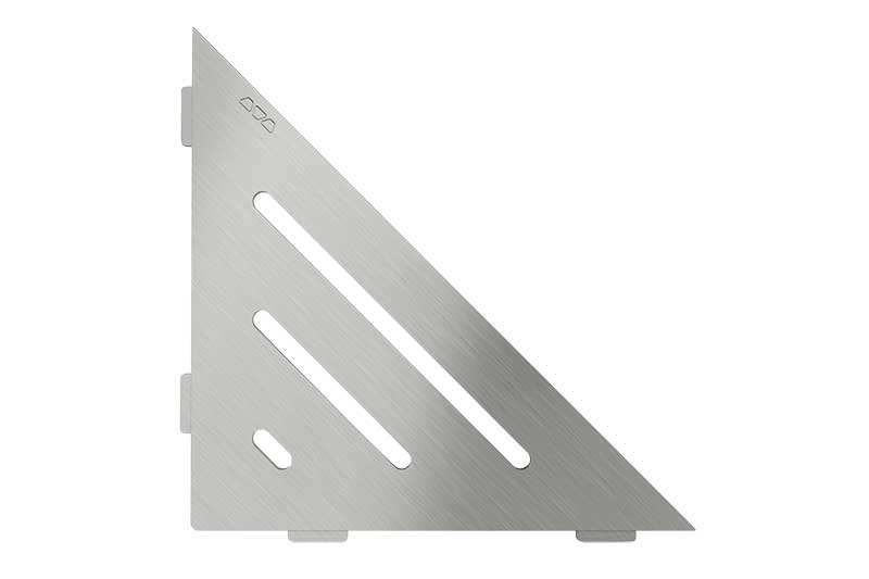 SHELF-E Tablettes SHELF Wave 210 x 210 mm Acier inox brossé