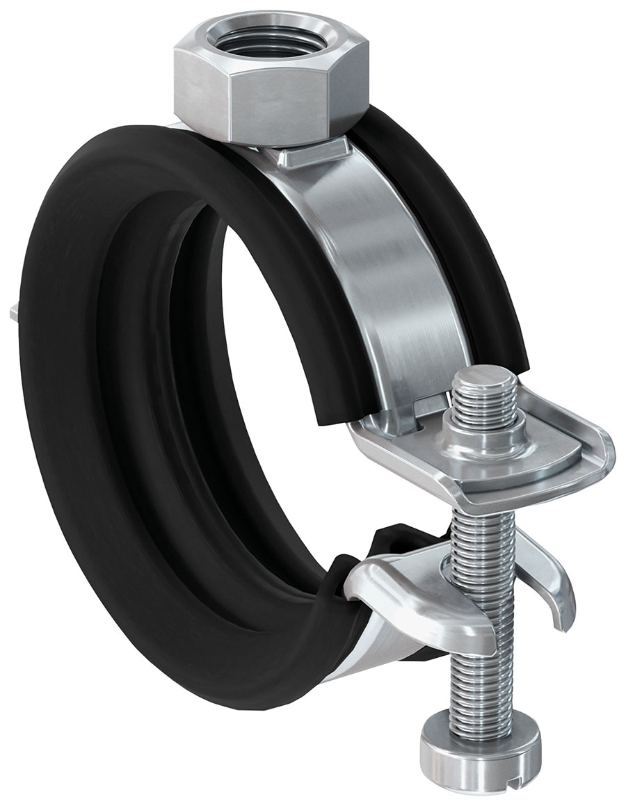 Collier de fixation isophonique articulé 38-45