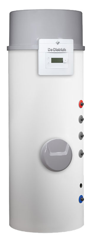 Chauffe-eau thermodynamique ELENSIO 250L avec échangeur - 2,48 kW