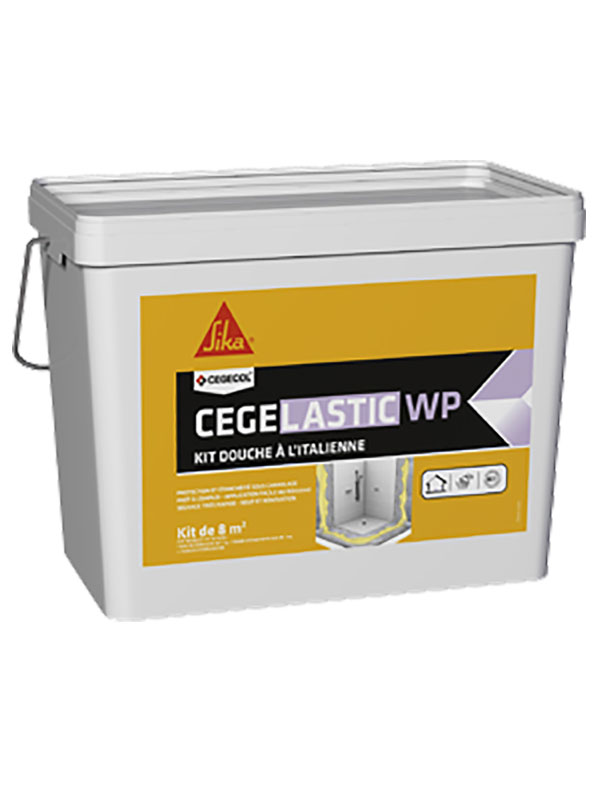 CEGELASTIC WP Protection à l'eau sous carrelage et étanchéité de plancher intermédiaire Seau de 22 kg