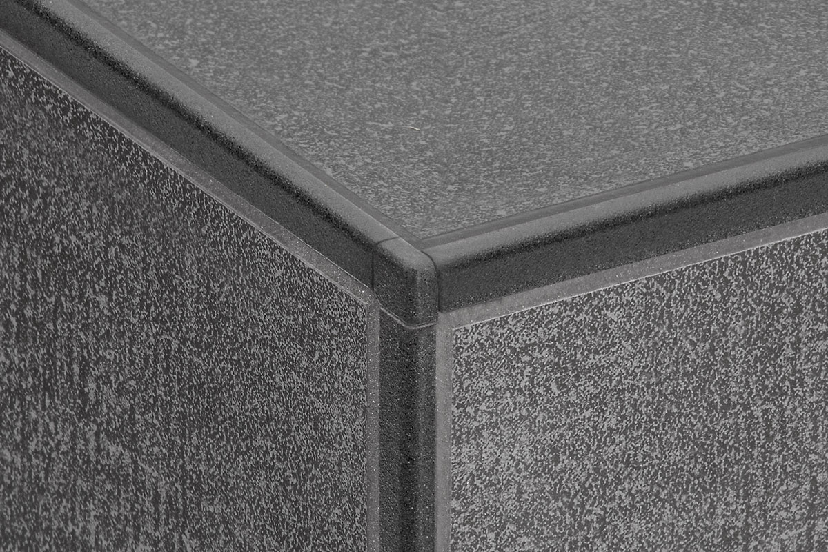 Profilé aluminium noir graphite mat JOLLY-AC 2.5 M