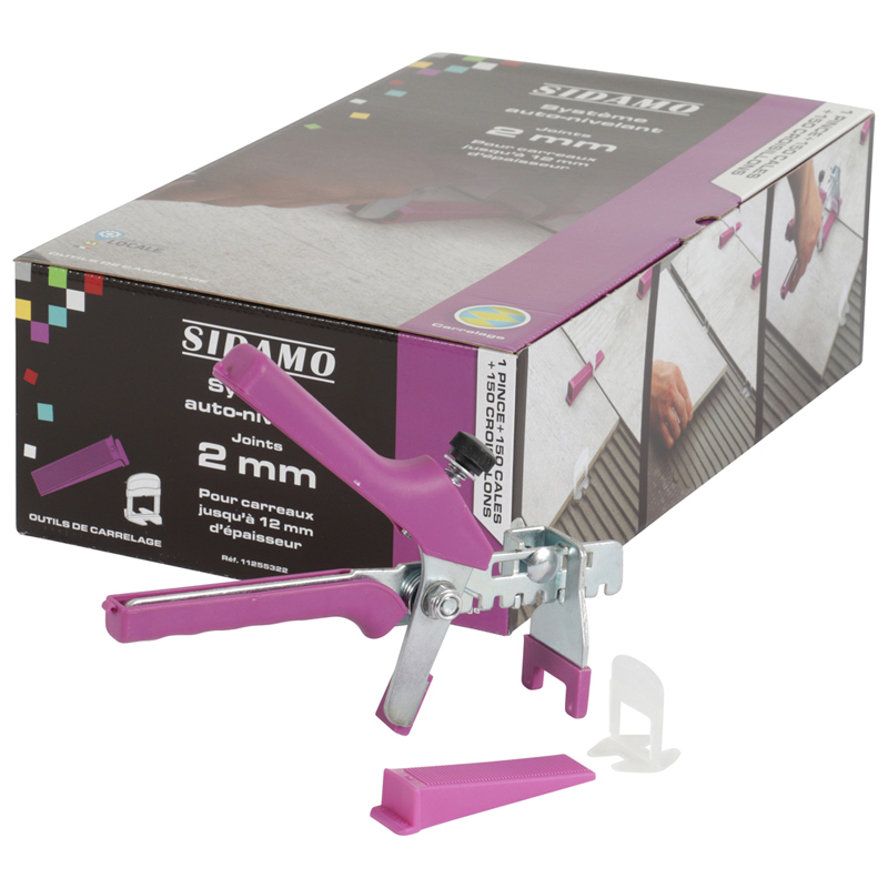 Kit pour croisillons auto-nivelants boîte de 300 pièces