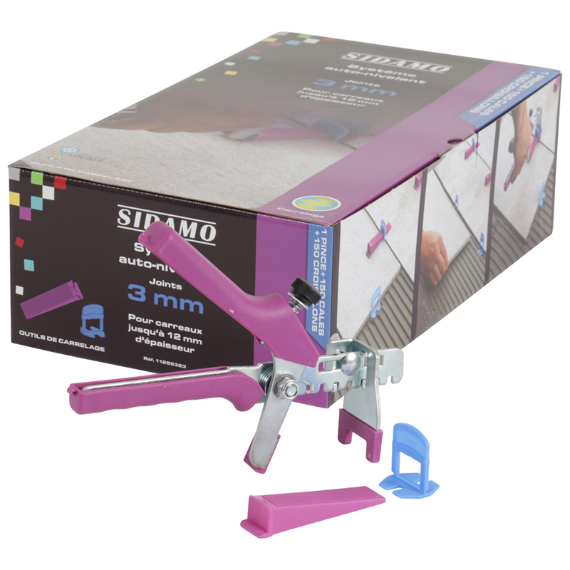 Kit pour croisillons auto-nivelants boîte de 300 pièces