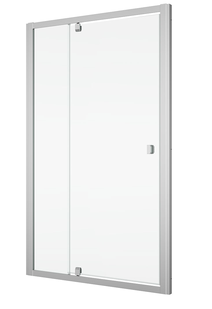 Paroi de douche porte fixe + porte pivotante ARELIA - Hauteur 1900 mm