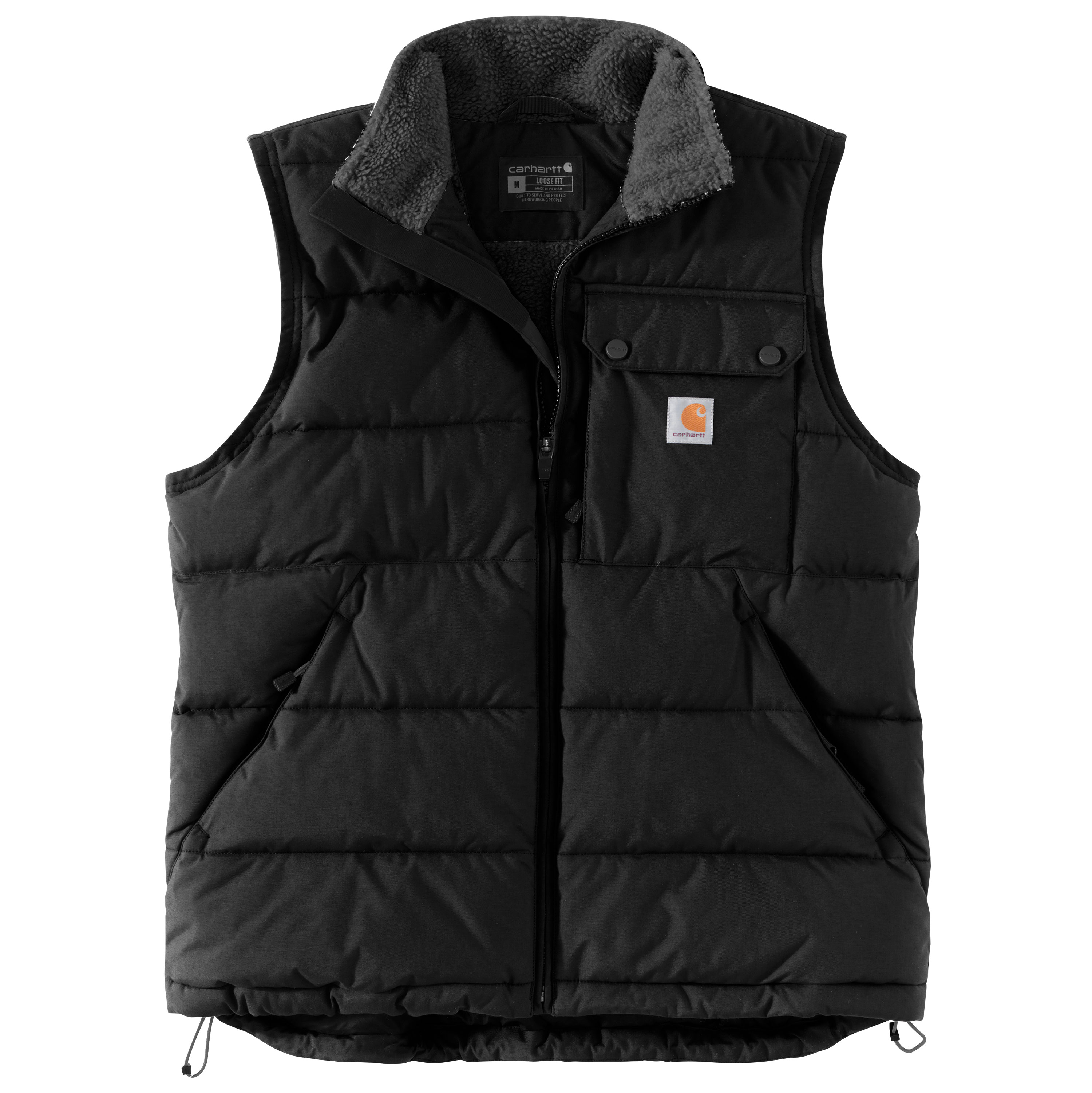 Veste sans manche matelassée noire