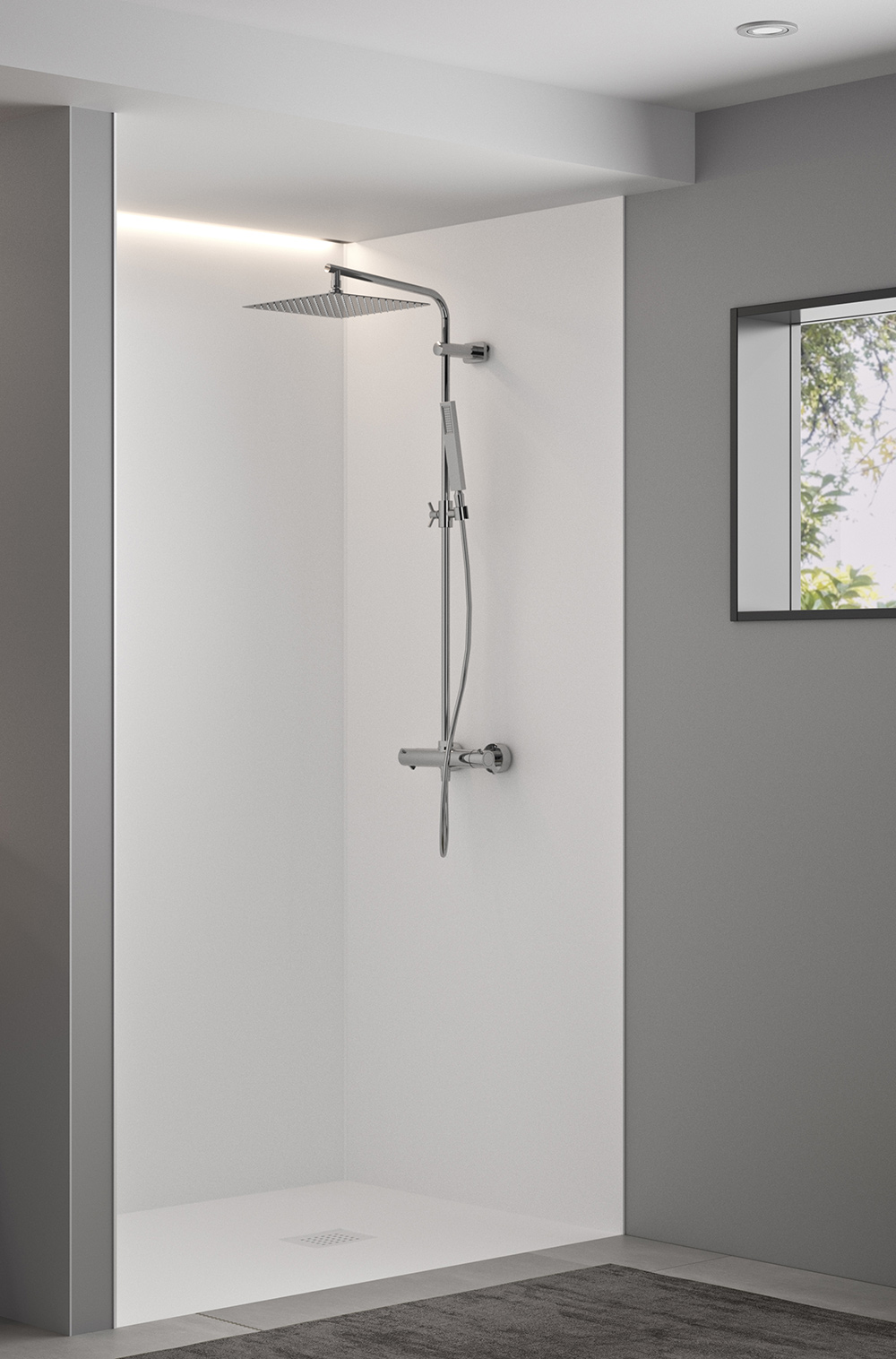 Panneau mural KINEWALL DESIGN 2500x1500 mm blanc satiné