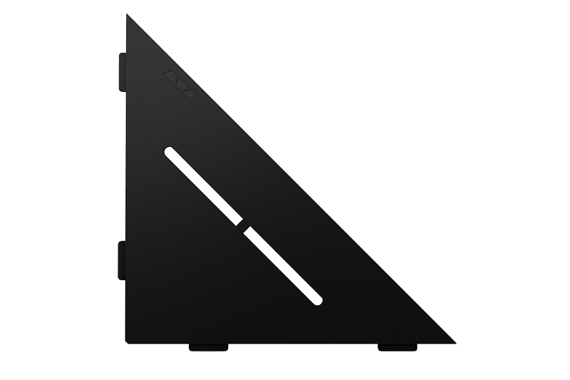 SHELF-E Tablettes SHELF Pure 210 x 210 mm - Aluminium noir graphite mat