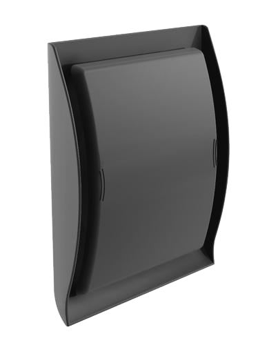 Grille de ventilation anthracite ø100