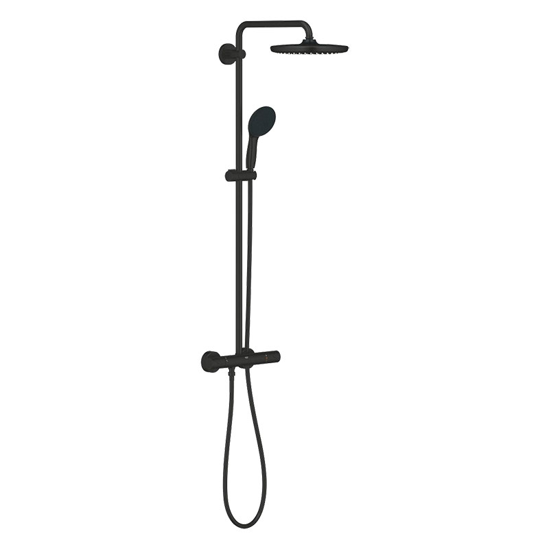 Colonne de douche TEMPESTA 250 avec mitigeur thermostatique