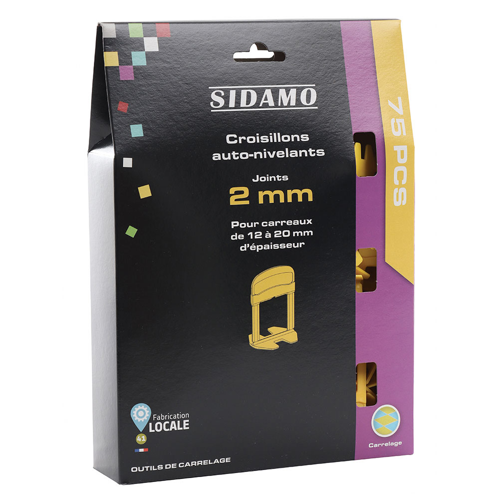 Mini Croisillon auto-nivelant pour joint 2 mm 1