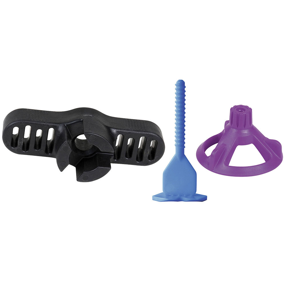 Kit croisillons auto-nivelants à vis