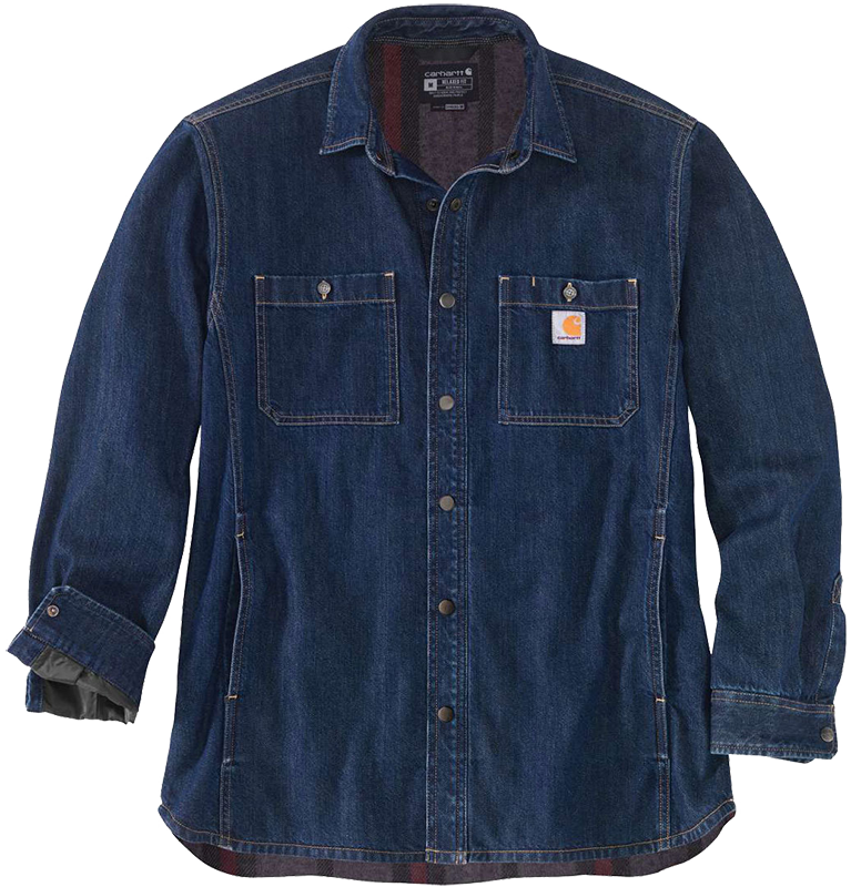 Mini Surchemise strech denim manches longues 2