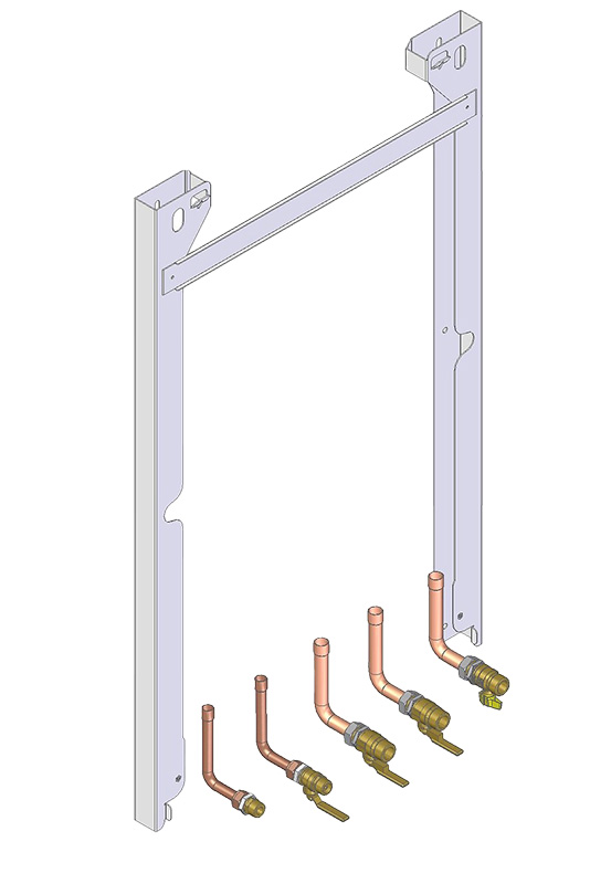 Cadre écarteur MCR2 BIC 40 mm