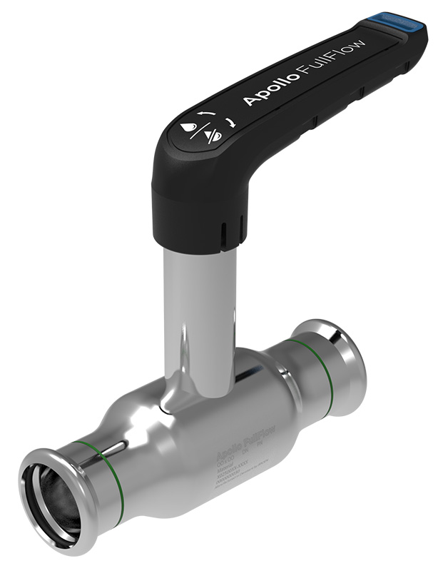 Vanne à bille FF Apollo FullFlow Inox Longue tige poignée L