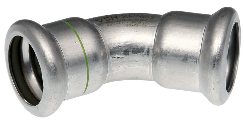 Coude 45° XPress Inox FF