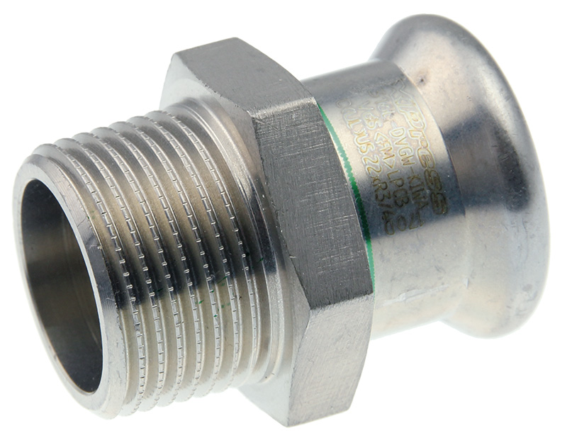 Raccord droit XPress Inox MF
