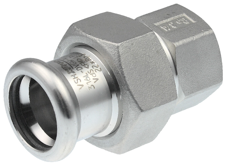 Raccord union taraudé XPress Inox FF Raccord union taraudé XPress Inox FF