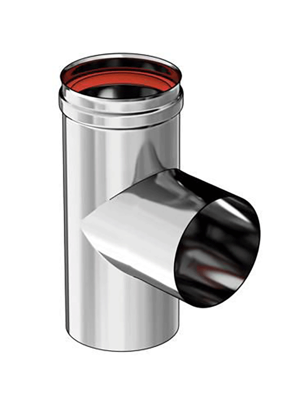Simple Paroi Inox 316 Rigidten Té équerre