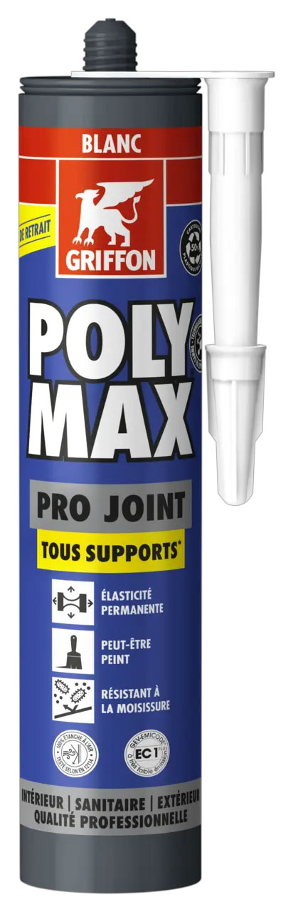 Joint Poly Max Pro Blanc 280 ml