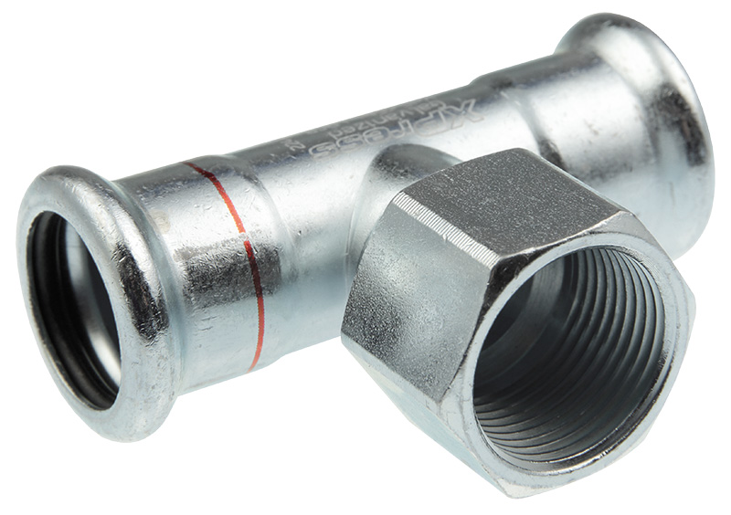 Té mixte taraudé Carbone FFF Té mixte taraudé Carbone FFF