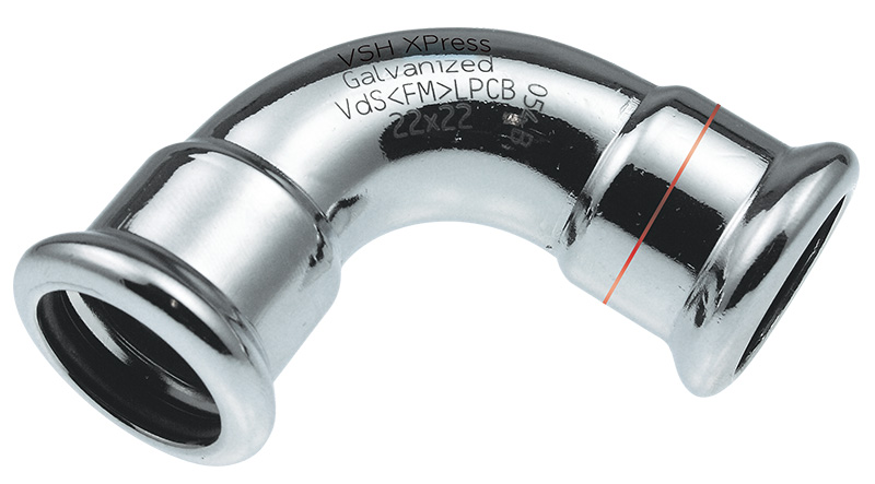 Coude 90° XPress Carbone FF