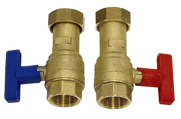 Robinet d'arrêt départ/retour