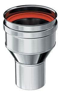 Simple Paroi Inox 316 Rigidten Réduction + joint