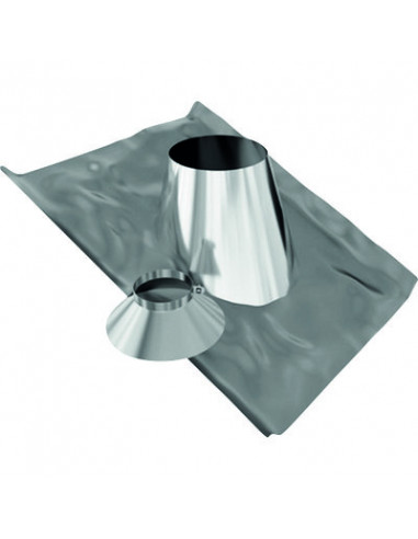 Double Paroi Duoten Solin inox + collet 30/45°