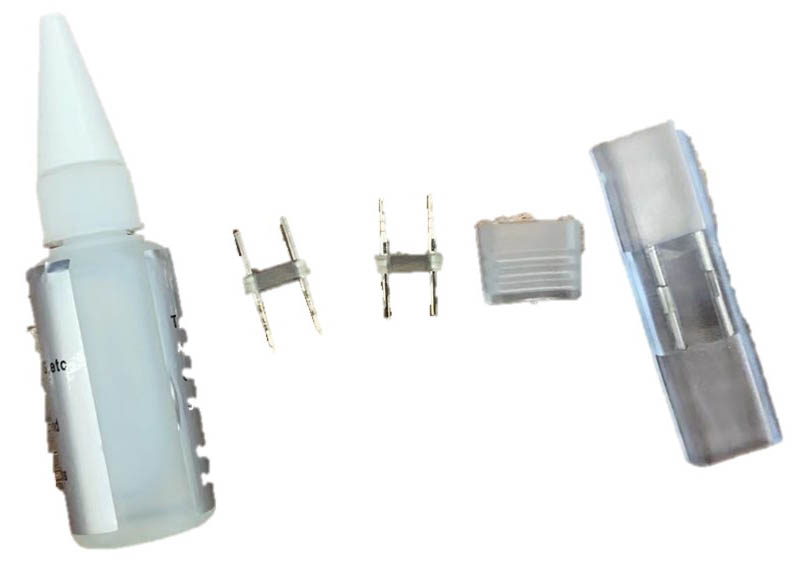 Kit de connexion pour ruban LED de chantier
