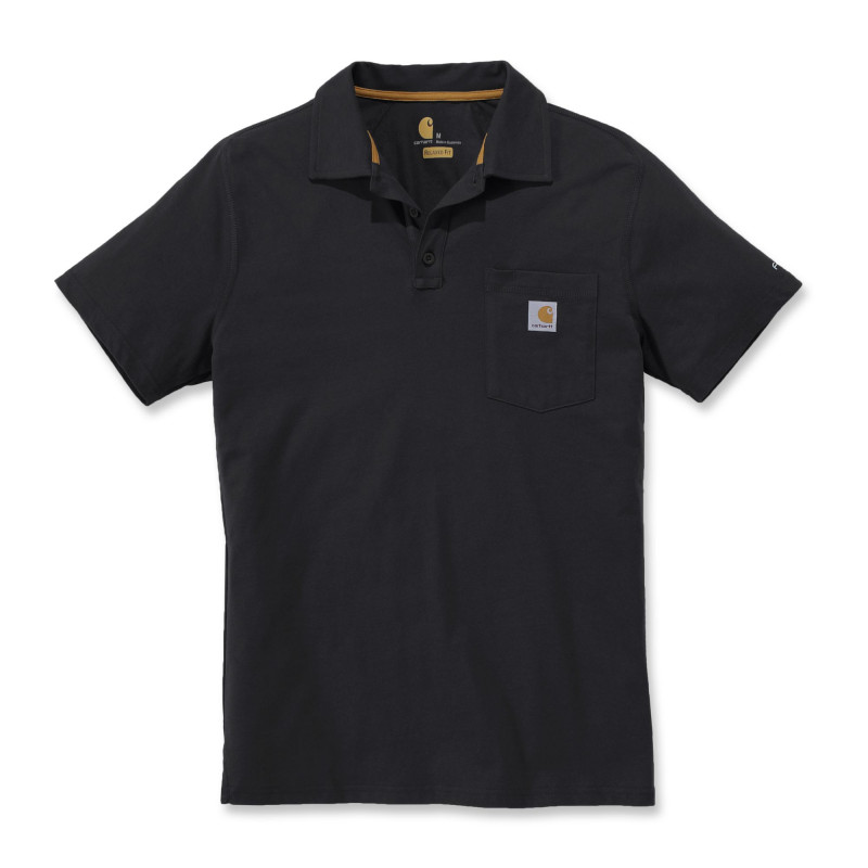 Polo Coton FORCE DELMONT Noir