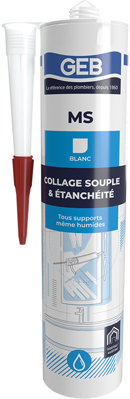 Colle-mastic MS Polymère Cartouche de 280 ml