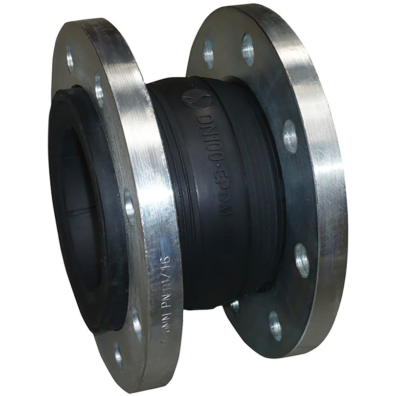 Manchon compensateur élastomère EPDM à brides acier PN10/16