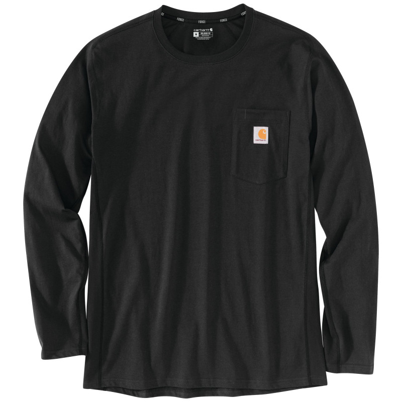 T-shirt manches longues FORCE Noir