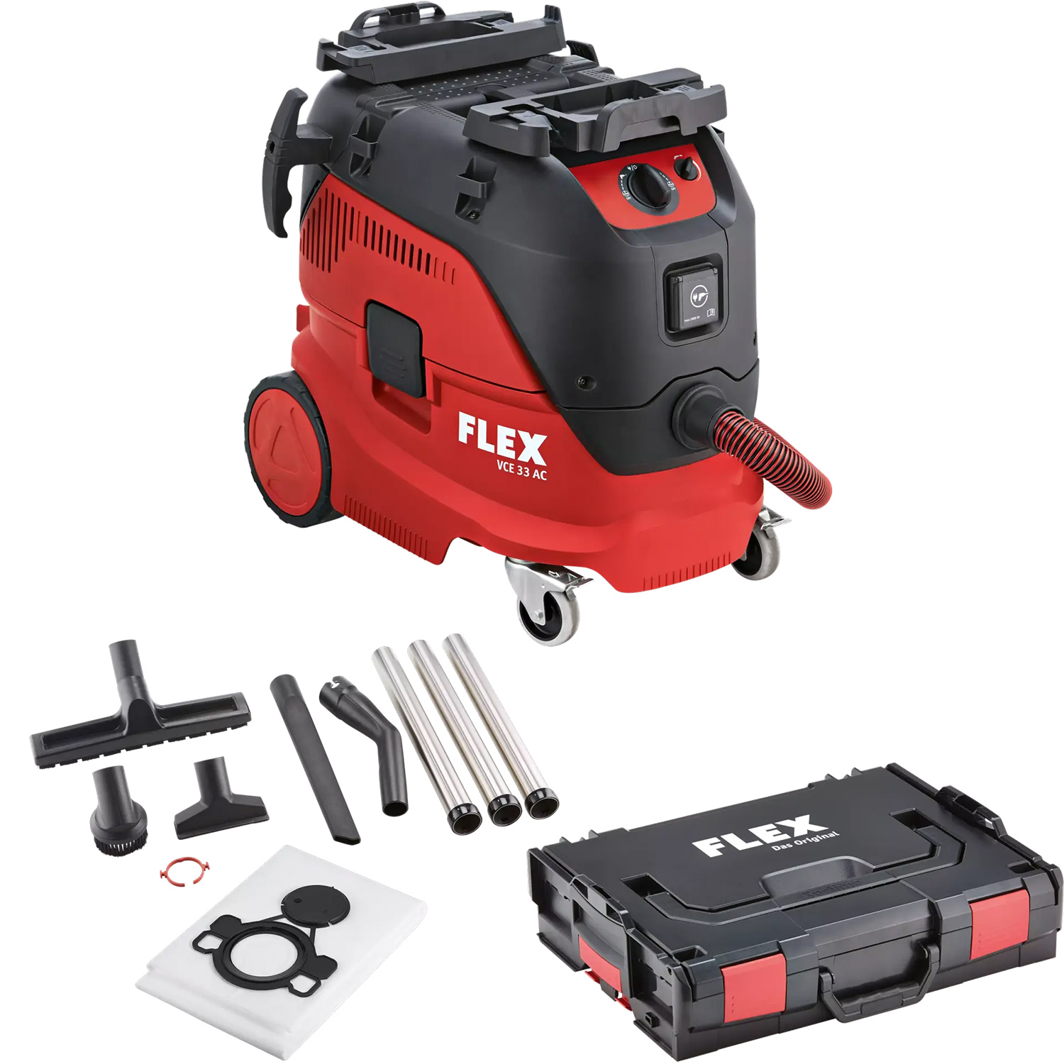 Aspirateur de sécurité avec nettoyage automatique du filtre, 30 L, classe L