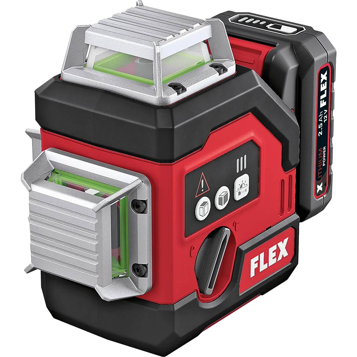 Laser à faisceaux croisés à 360° avec mode récepteur