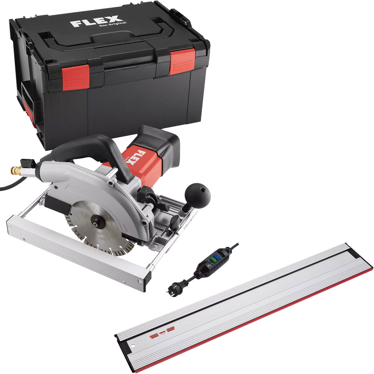 Scie circulaire à eau pour coupes humides, coupes d'onglets jusqu'à 45°, avec disjoncteur PRCD Scie circulaire à eau pour coupes humides, coupes d'onglets jusqu'à 45°, avec disjoncteur PRCD