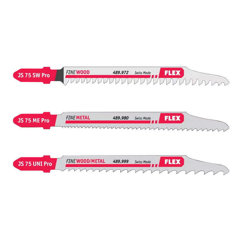 Assortiment de lames de scie sauteuse pour bois, métal, démontage