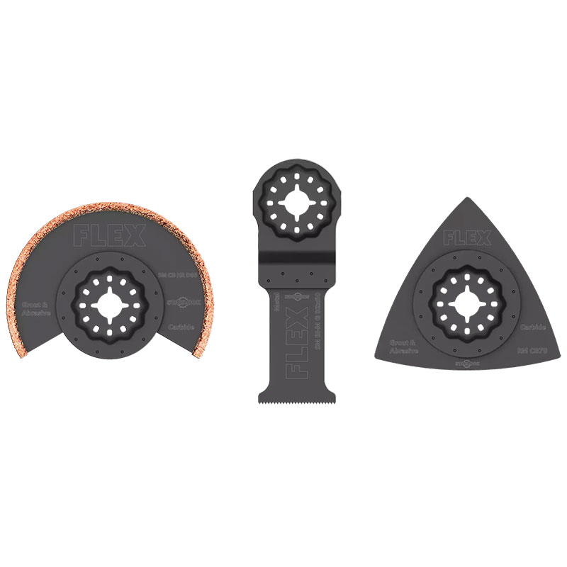 Set de lames de scie Starlock carrelage