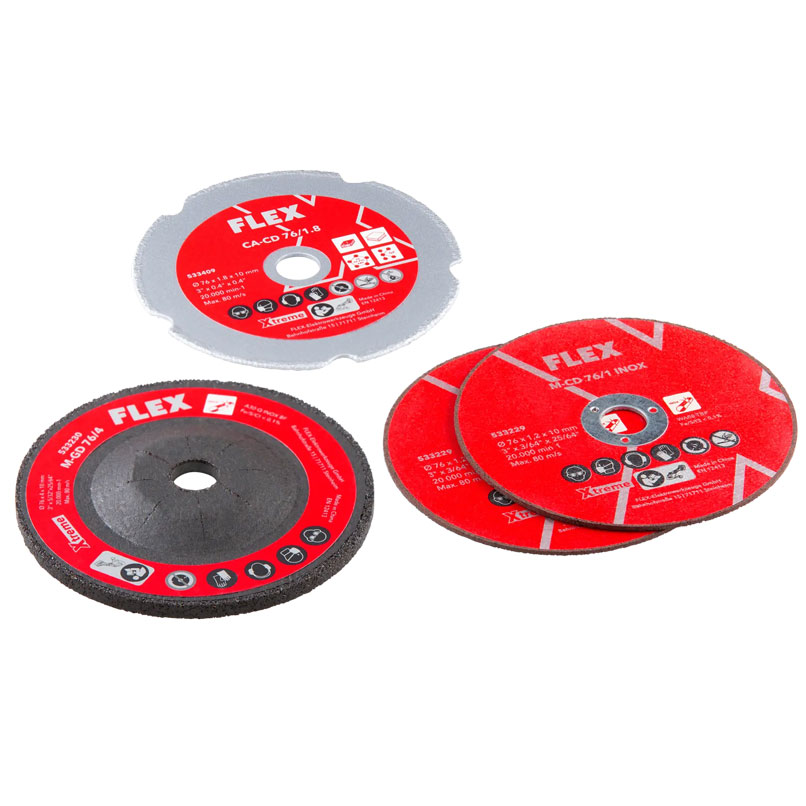 Set de démarrage disque à tronçonner/ébarber