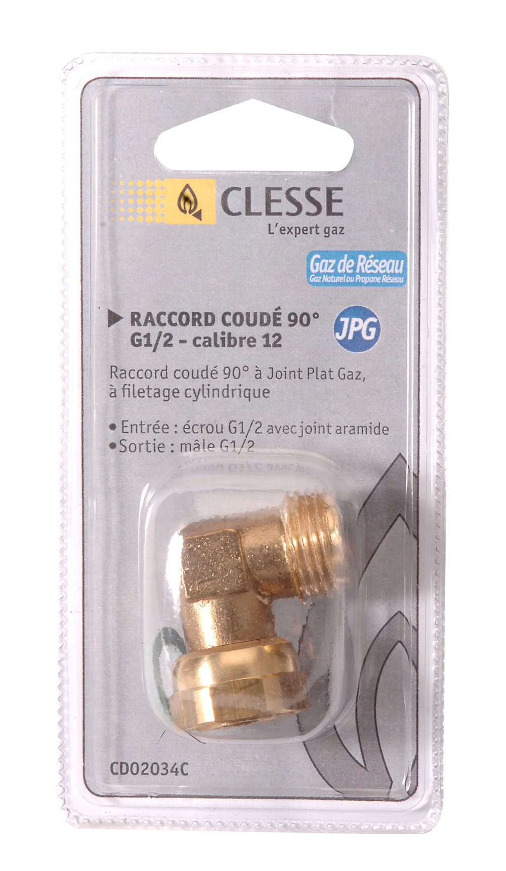 Raccord coudé 90° à filetage cylindrique à braser sur tube cuivre - Sous coque Raccord coudé 90° à filetage cylindrique à braser sur tube cuivre - Sous coque