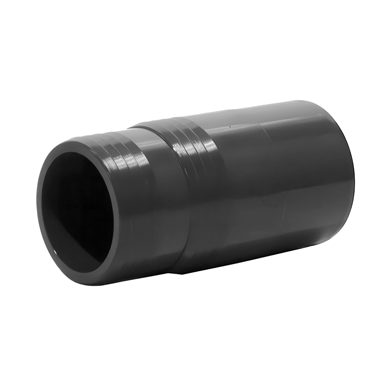 Douille cannelée en PVC-U - Mâle à coller