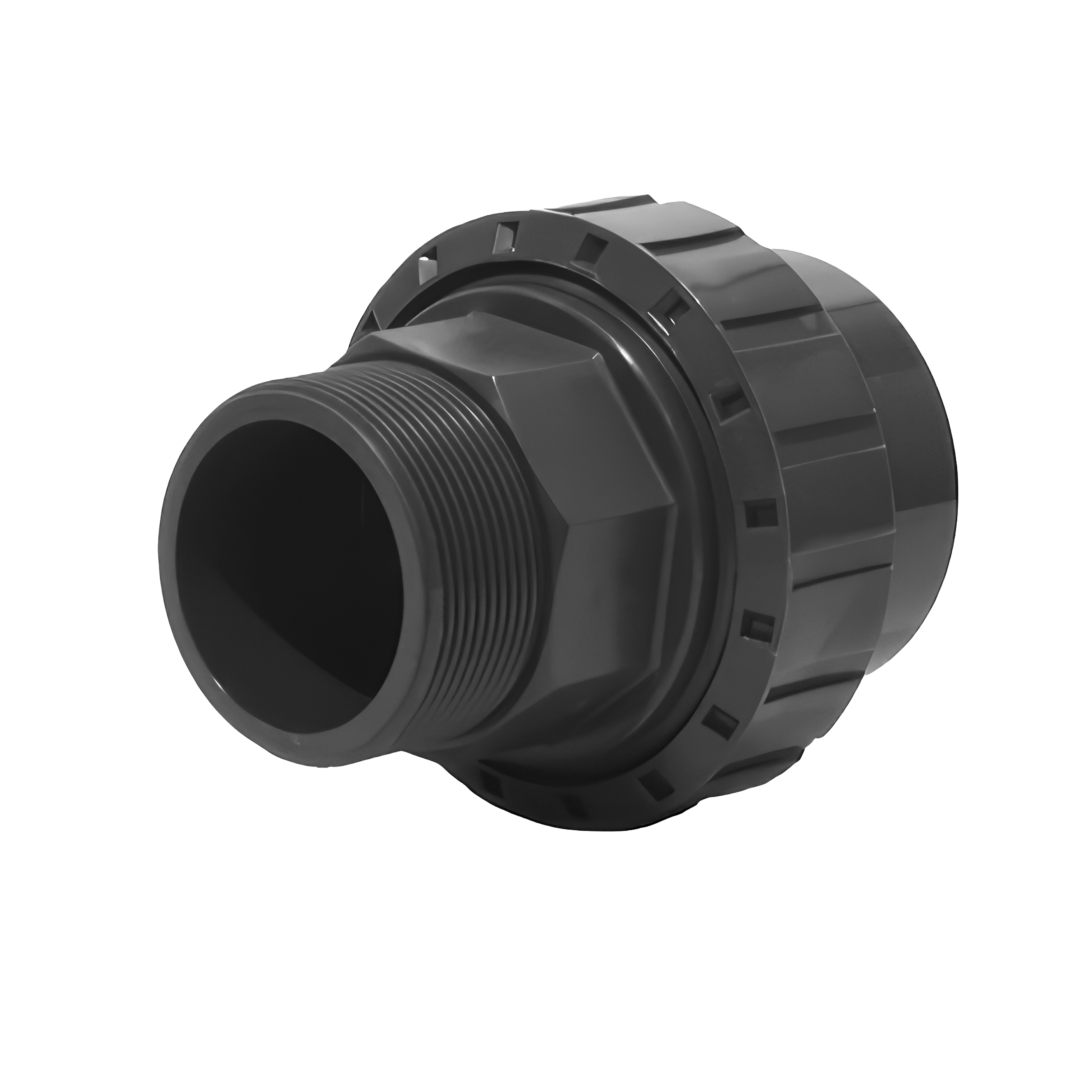 Union 3 pièces en PVC-U, Femelle à coller Diamètre Union 3 pièces en PVC-U, Femelle à coller Diamètre