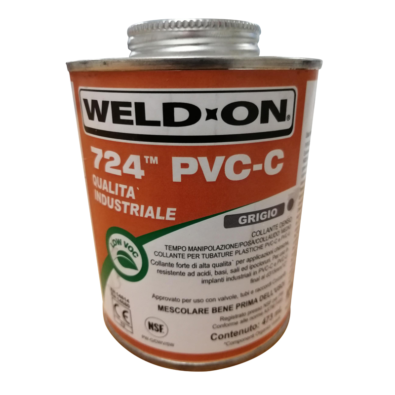 Colle pour PVC-U rigide et PVC-C à haute résistance chimique 