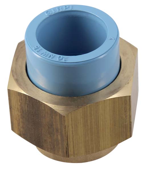 Union 3 pièces mixte GIRAIR - Laiton FF