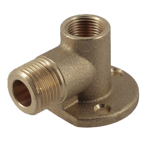 Applique murale GIRAIR - Laiton fileté