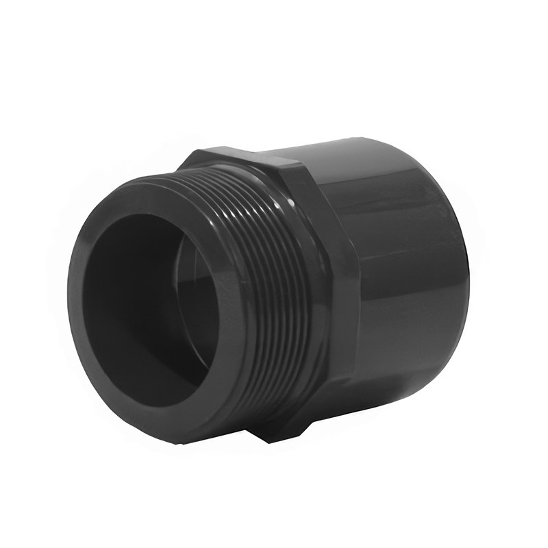 Embout mâle fileté en PVC-U