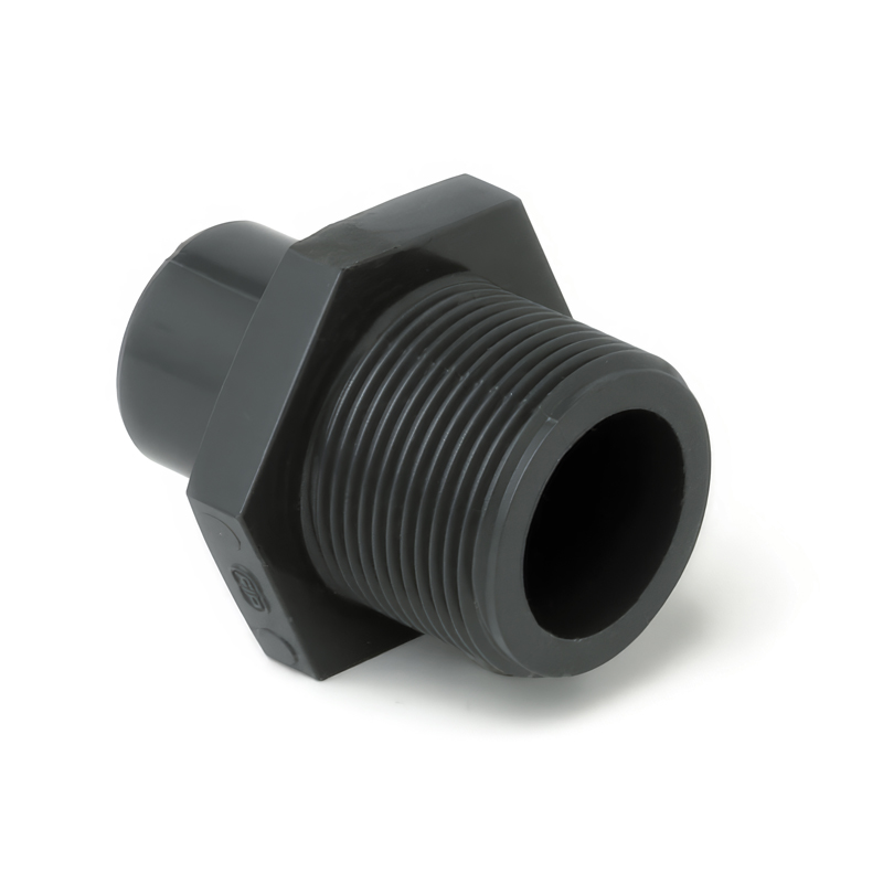 Embout mâle fileté réduit en PVC-U